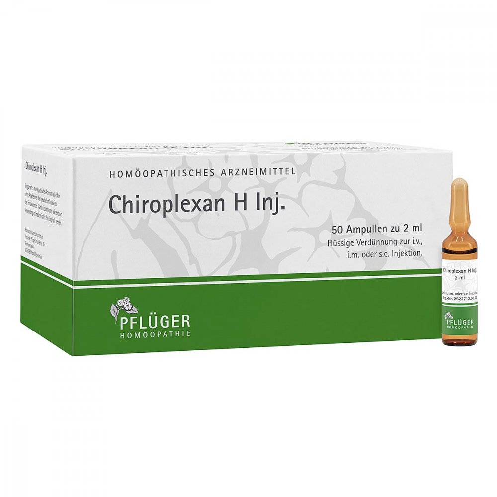 Homöopathisches Laboratorium Alexander Pflüger Gmb Chiroplexan H iniecto 04886615