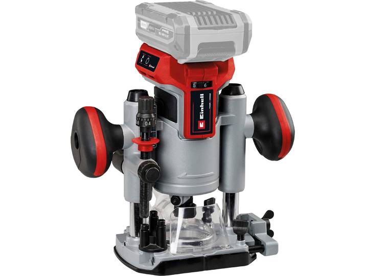 Einhell TP-RO 18 Set Li BL Noir\, Rouge\, Argent 30000 tr/min
