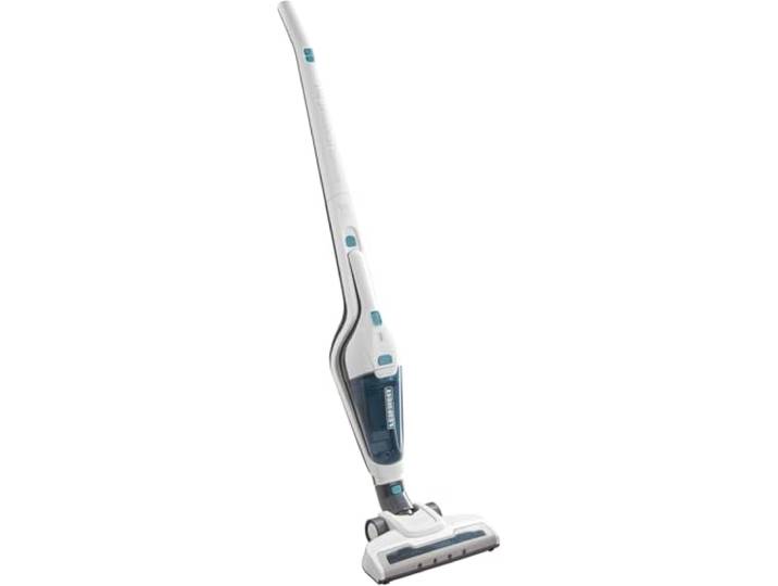 Leifheit Akku Staubsauger Rotaro PowerVac 2in1 16V, mit Handstaubsauger kabellos und beutellos mit Zyklon-Technologie, 35 Min Laufzeit, Elektro-Bodendüse, 4 Front-LEDs, Ladestation, 2 Stufen