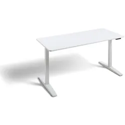 BOOOM Schreibtisch elektrisch Sintra 120 x 60 cm Dekor Weiß