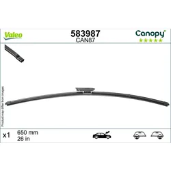Scheibenwischer VALEO 583987 für Fiat Citroën Renault Peugeot Lada Opel Fiorino