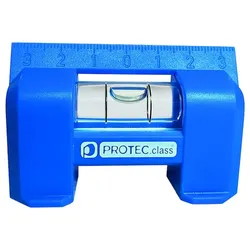 PROTEC Steckdosen-Wasserwaage PSWB blau