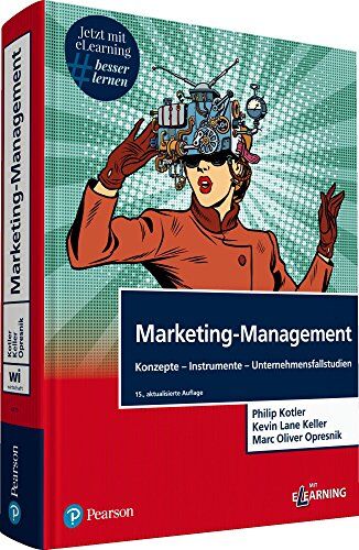 Philip Kotler - Marketing-Management: Konzepte-Instrumente-Unternehmensfallstudien (Pearson Studium - Economic BWL) - Preis vom 18.10.2026 19:22:15 h