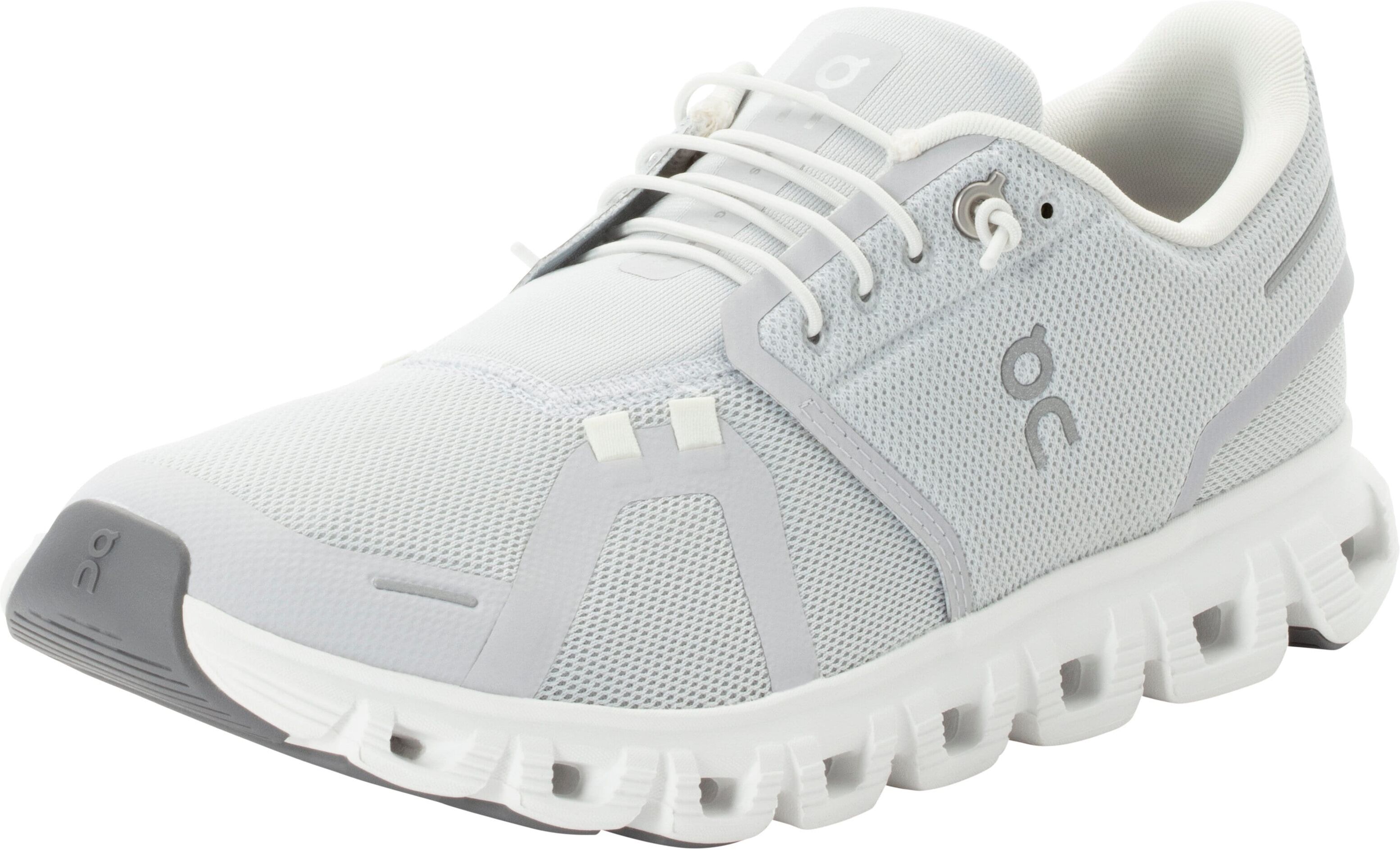 Sneaker ON RUNNING "ON RUNNING CLOUD 6", Herren, Gr. 40, weiß (glacier, weiß), Synthetik, Schuhe Sneaker