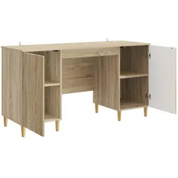 vidaXL, Schreibtisch, Moderner Schreibtisch (50 x 142.50 x 75 cm)