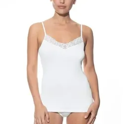 Mey Emotion Elegance Spaghetti Top Weiß 42 Damen