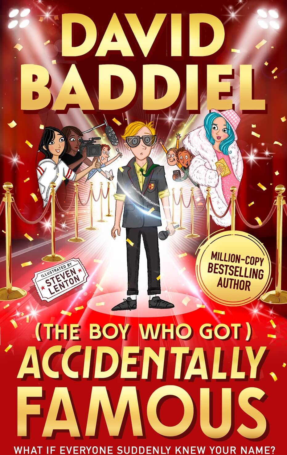 HarperCollins Children's Books David Baddiel 3 Books Collection Set - Virtually Christmas, Future Friend & The Boy Who Got Accidentally Famous - Ages 8-11 - Paperback
