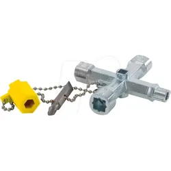 CK T4455 - Schaltschrankschlüssel, 12-in-1