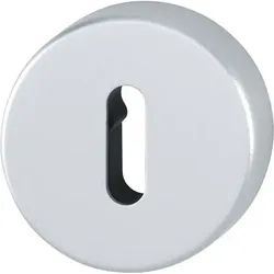 Schlüsselrosettenpaar 42KVS,rund,BB, 9mm,TS 37-42,F1