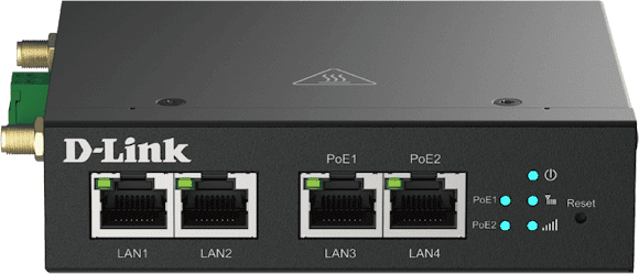 D-LINK 4G LTE M2M VPN PoE+ Router
