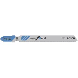 Bosch Stichsägeblatt T 118 G Basic for Metal - 2608631012