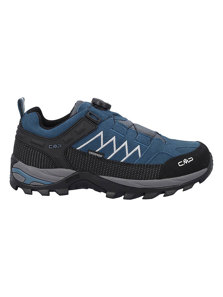 cmp Leder-Trekkingschuhe "Rigel Low" in Blau - 40