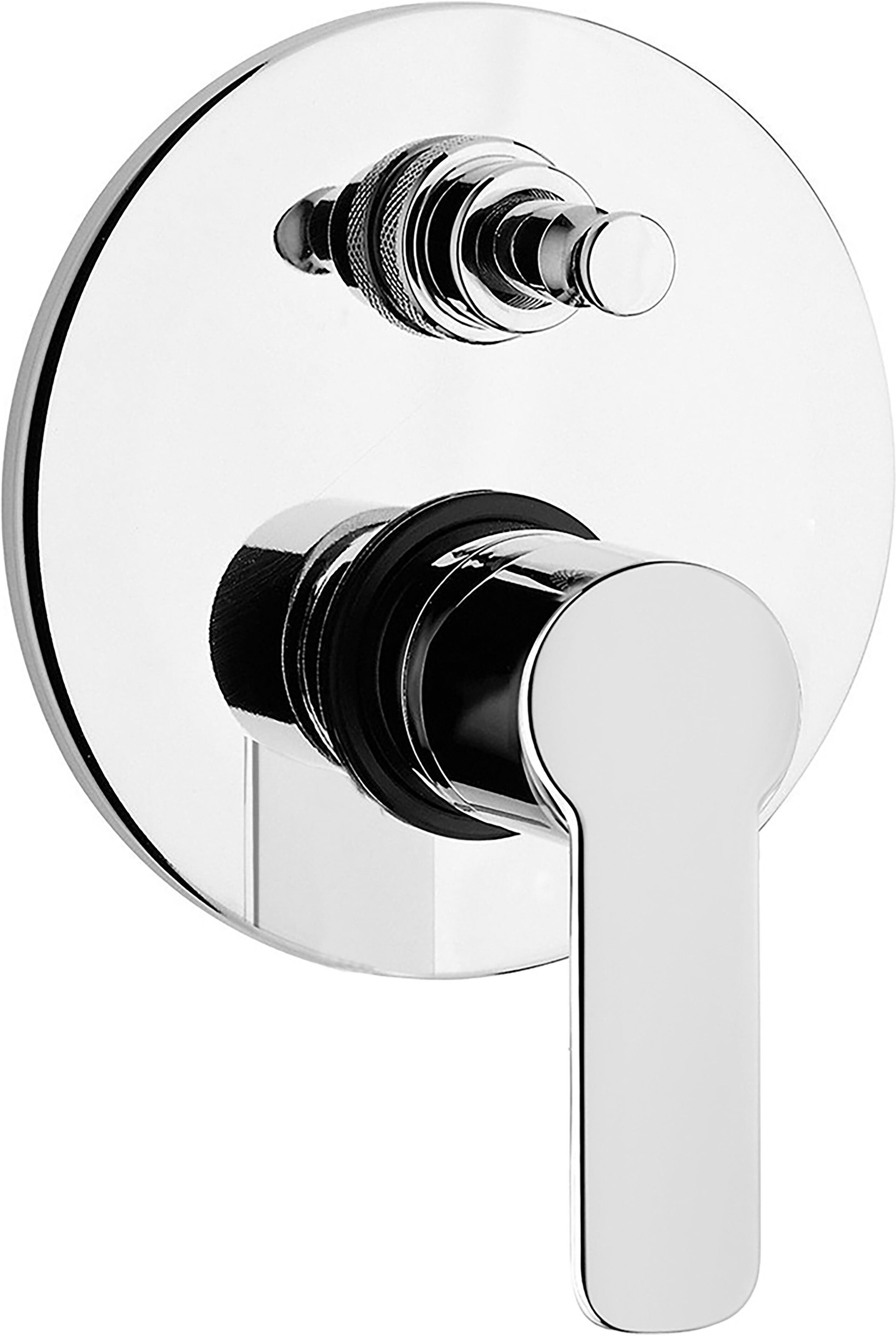 Piralla MISCELATORE DOCCIA INCASSO 2 VIE  FLAT CROMO CARTUCCIA Ø 35 mm