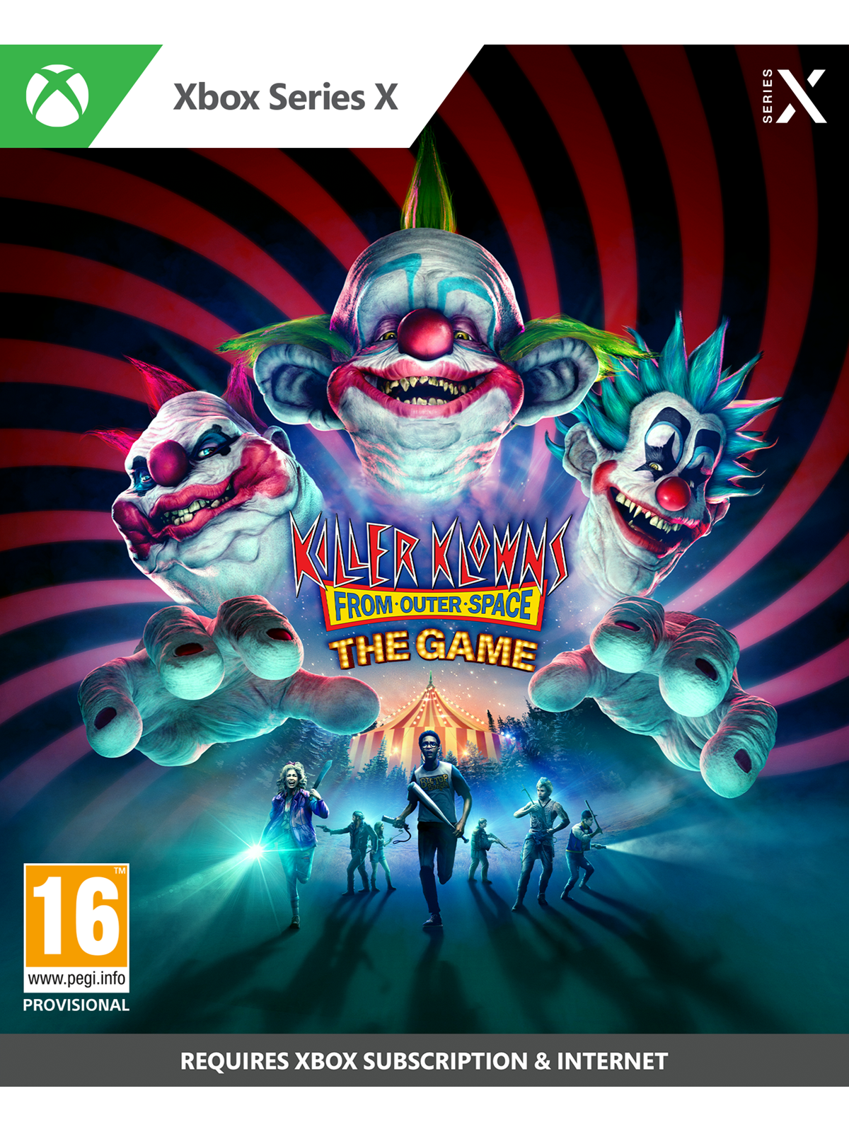 Killer Klowns from Outer Space: The Game - Microsoft Xbox Series X - Horror - PEGI 16