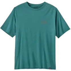 Patagonia T-Shirt Cap Cool Daily Graphic Wetland Blue - L - L