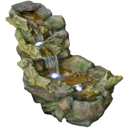 Ubbink, Brunnen + Gartenteich, Acquaerte - Aspen - Wasserfarment - Wasserfall - LED