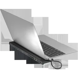 j5Create JCD542 (USB-C, 10 Ports), Dockingstation + USB Hub, Schwarz, Grau