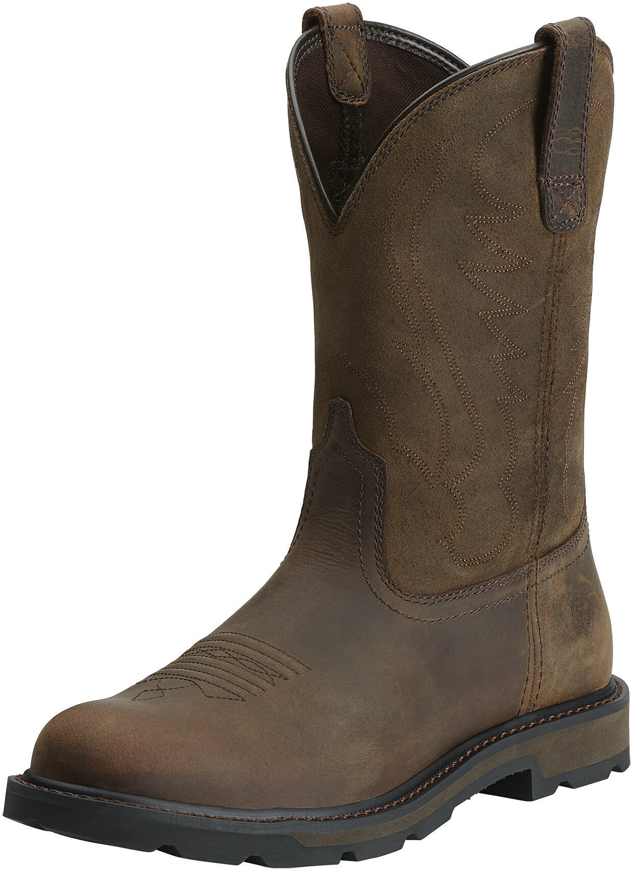Men's Groundbreaker Work Boots in Brown, Size: 8 D / Medium by Ariat