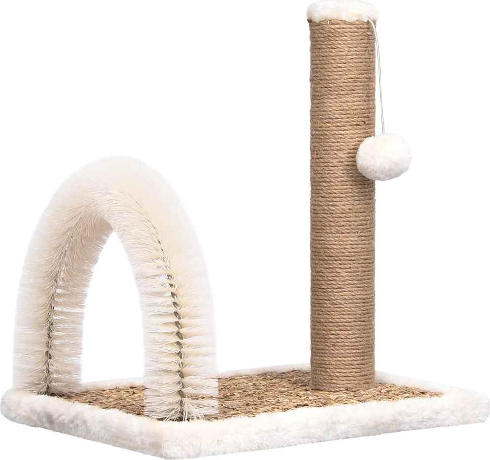 vidaXL Kattenboom met borstel en krabpaal