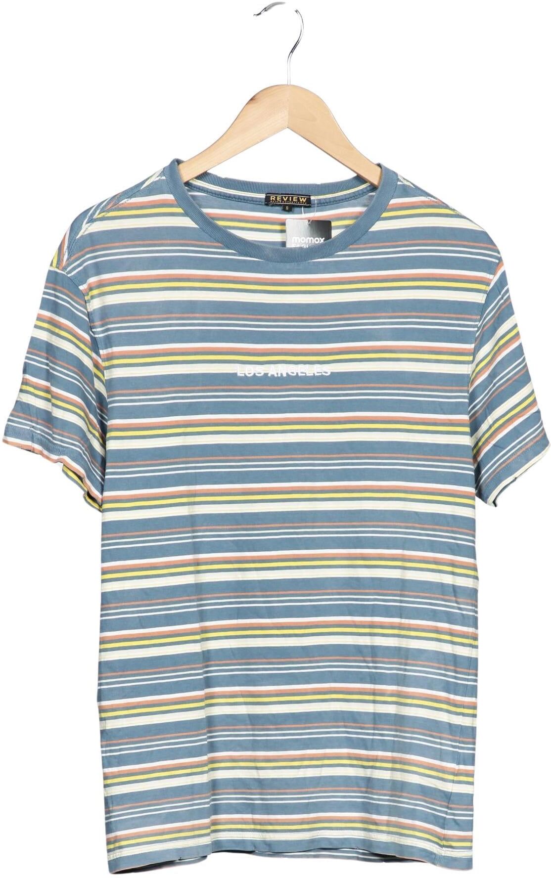 Review Herren T-Shirt, Mehrfarbig, Gr. S, Baumwolle - Second Hand