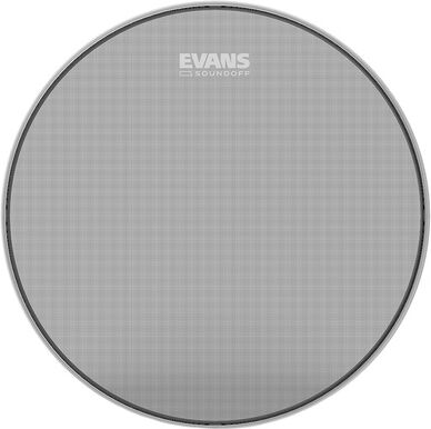"Evans 24"" SoundOff Bass Mesh Head Noir"