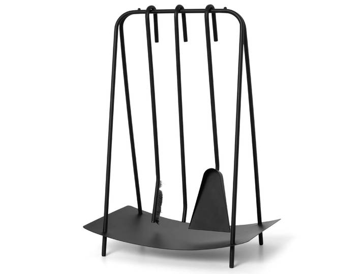 Ferm Living Serviteur pour cheminée Port Noir