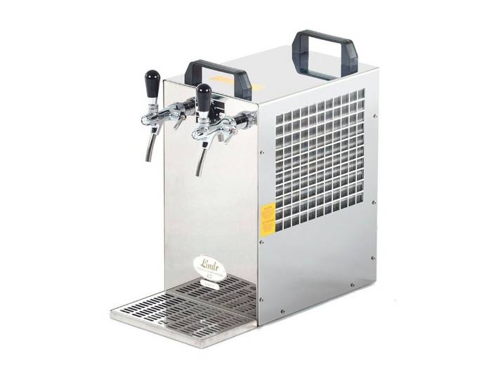 ich-zapfe Bierzapfanlage Zapfanlage Kontakt 70 2-leitig Trockenkühlgerät Bierzapfanlage, 90 L/h