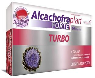 Alcachofra Plan Colina Turbo Forte 40 ampolas