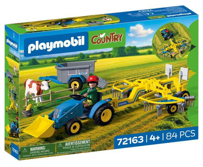 Playmobil Country 72163 Kleine tractor met hooiblokkenaar