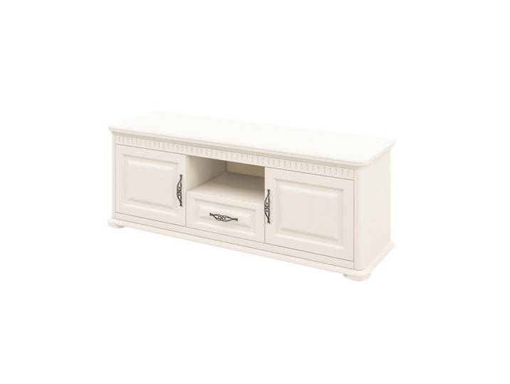 Feldmann-Wohnen Lowboard Marseille cremefarben 164 / 49 / 61cm, Creme, 2 Fächer, Rechteckig, 164x61x49 cm, Wohnzimmer, TV Möbel, Lowboards, Lowboards stehend