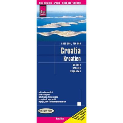 Reise Know-How Landkarte Kroatien / Croatia (1:300.000 / 700.000), Sonstige von Reise Know-How Verlag Peter Rump, Reise Know-How Verlag Peter Rump