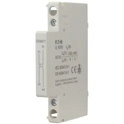 Eaton Hilfsschalter, 6A, 1S+1Ö CRA611