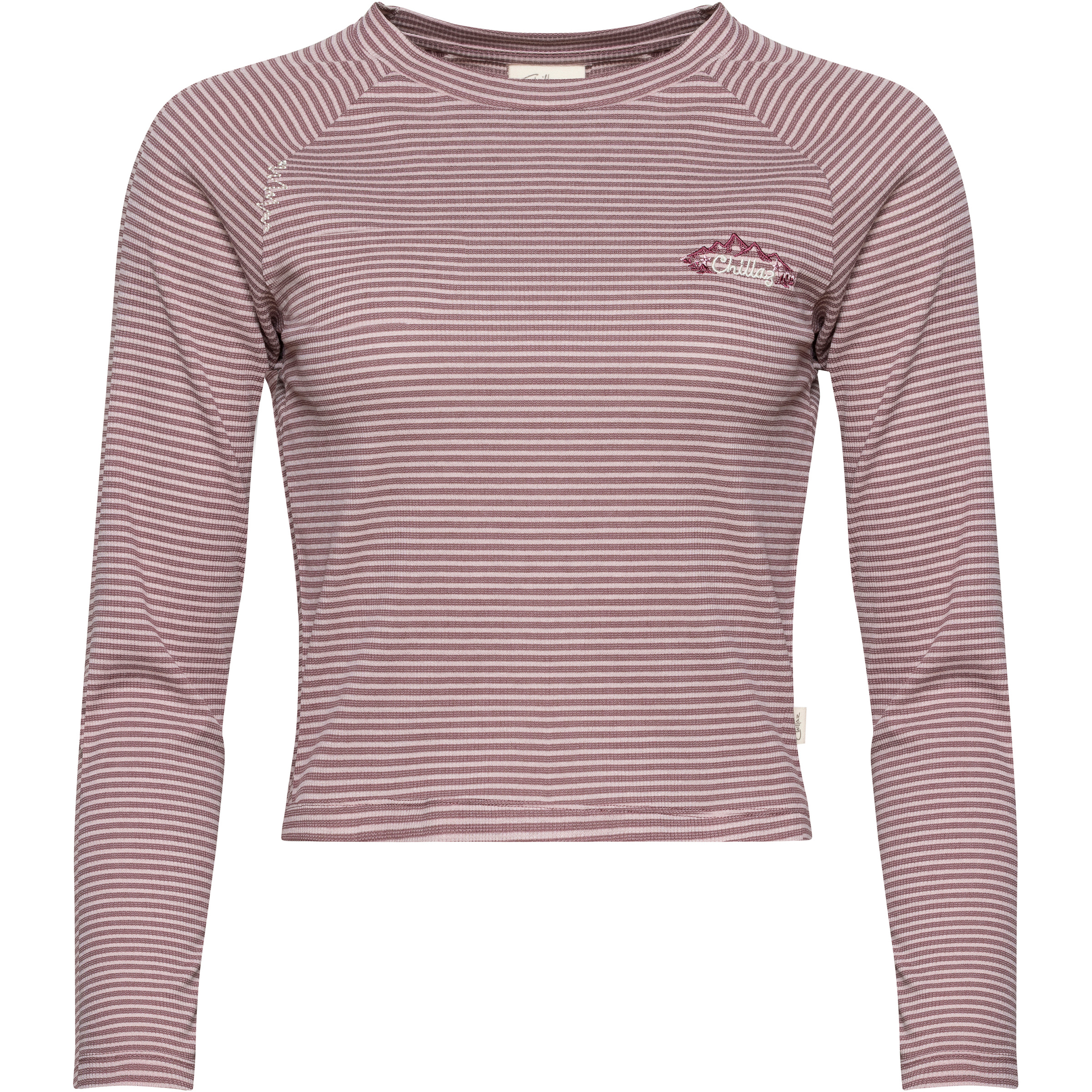 Chillaz Gröden Mountain Flower Damen Longsleeves rosa Größe S Bouldern | Lifestyle | Sportklettern Hautfreundlich