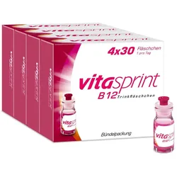 Vitasprint B12 Trinkfläschchen Viererpack 4X30 St