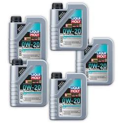 5x Motoröl LIQUI MOLY 8420 Special Tec V 0W-20 Kanister 1 Liter C5 SN u.a. Volvo