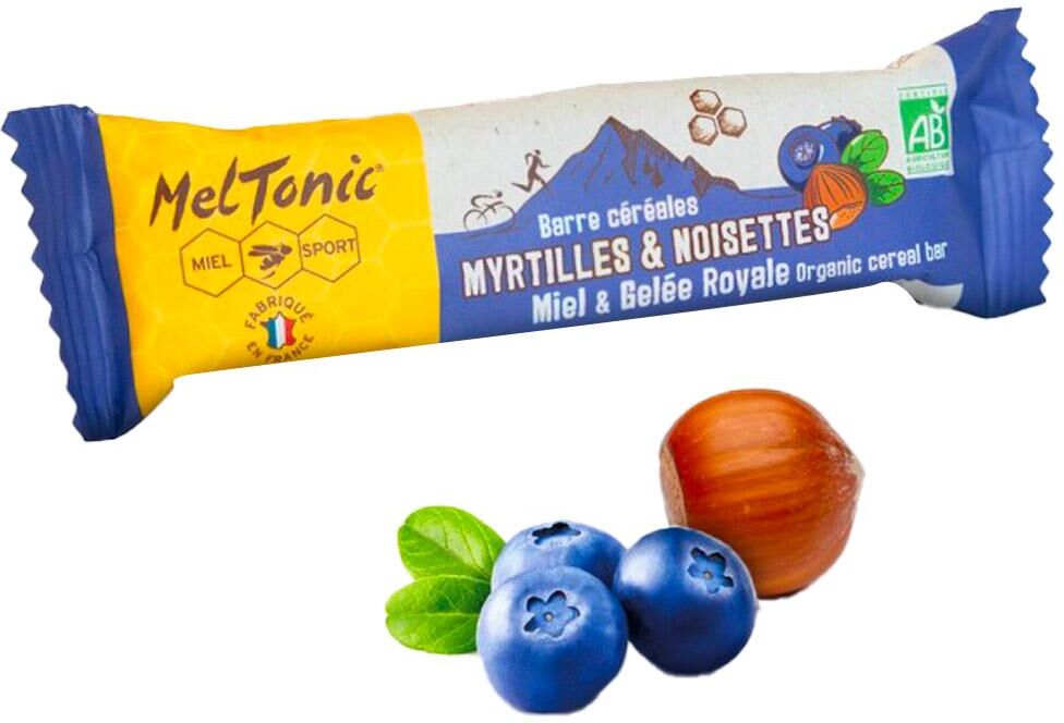 Meltonic  - Bio 30 g. Myrtilles & Noisettes - Barre Energétique