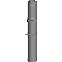 Wolf Dachdurchführung senkrecht C33x DN110/160, 1000 mm, aus Edelstahl/PP