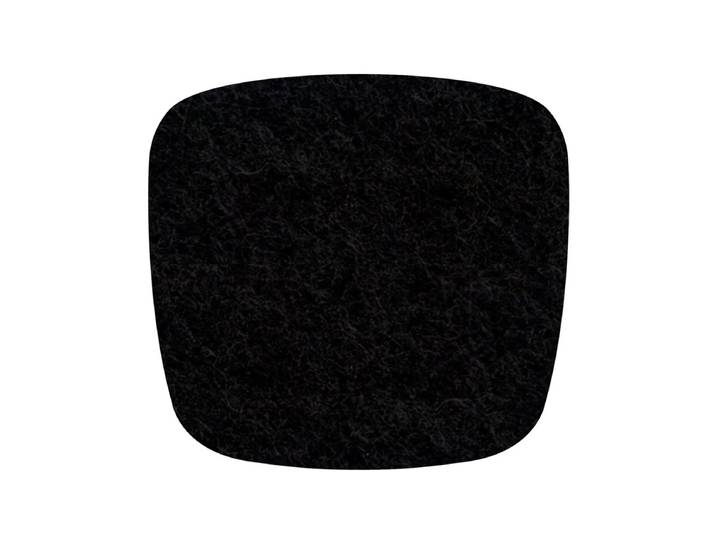 Hey Sign - Filz-Auflage Eames Plastic Armchair, schwarz 5 mm AR, mit Antirutsch-Beschichtung