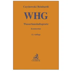 Wasserhaushaltsgesetz, Fachbücher von Michael Reinhardt, Werner Wiedemann, Paul Gieseke, Manfred Czychowski