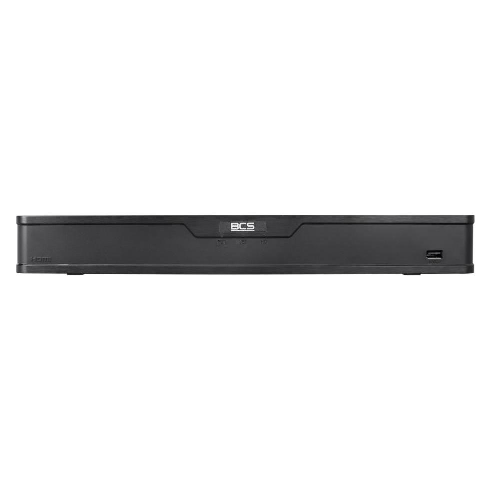 BCS BCS-P-NVR0802-A-4KE-8P(3) 8-Kanal IP Rekorder mit PoE und 12MP Kamerasupport (Netzwerk Videorecorder (NVR)) (BCS-P-NVR0802-A-4KE-8P(3))