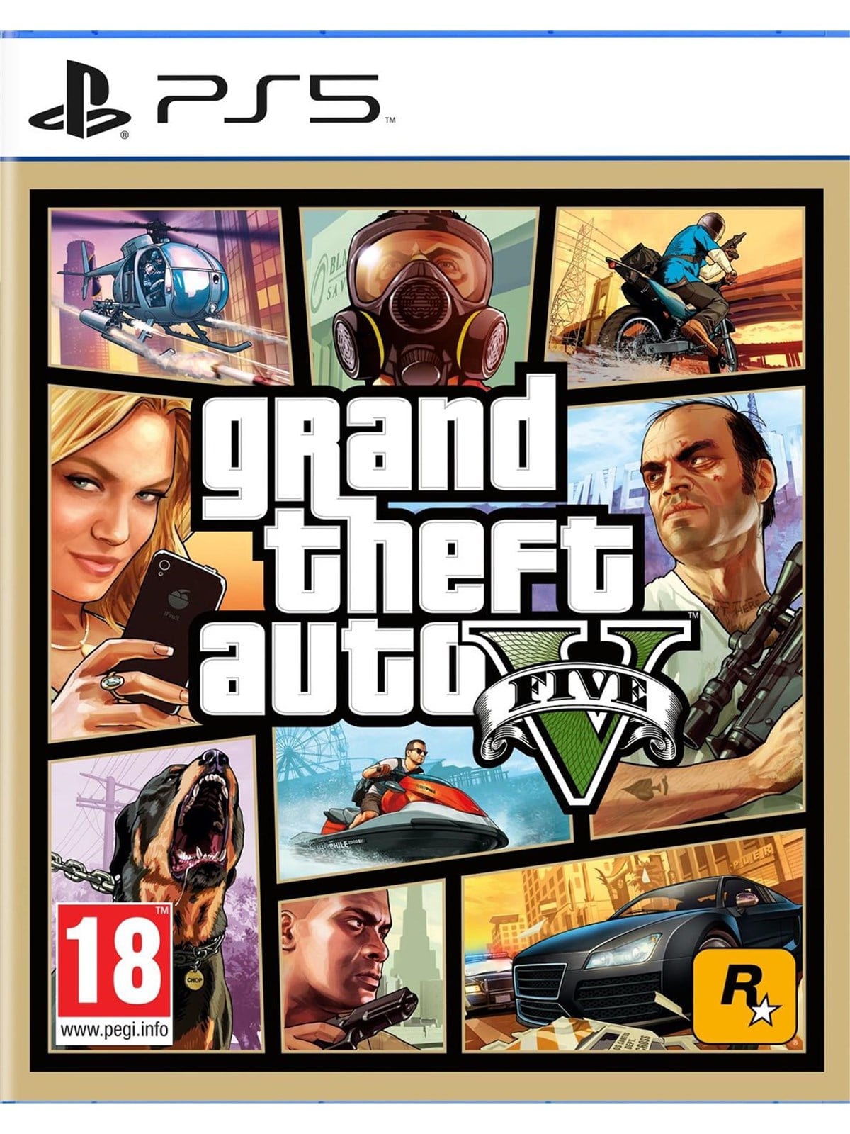 Grand Theft Auto V - Sony PlayStation 5 - Action - PEGI 18