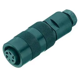 Schubiger Serie 723 3 pole M16 female connector, Elektronikkabel + Stecker