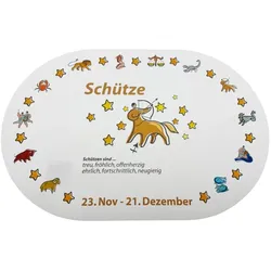 Platzmatte Schütze Sternzeichen Tischunterlage Tischset Esstisch Deko