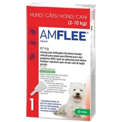 AMFLEE 67 mg Spot-on Lsg.f.kleine Hunde 2-10kg 3 St