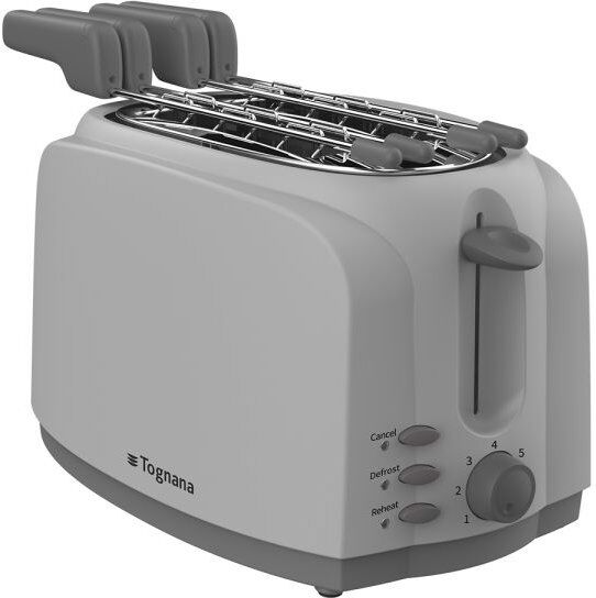 Tostapane Tognana D2DTN06IRPEA IRIDEA Grigio perla