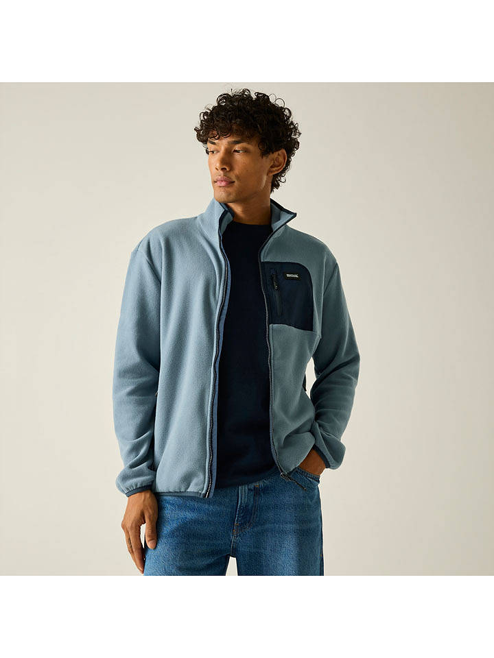 Regatta Fleecejacke "Frankie" in Hellblau - 4XL