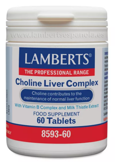 Lamberts Choline Liver Complex 60 Tablets
