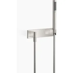 Dornbracht Schlauchbrausegarnitur mit Abdeckplatte, flowReduce, 27818980-080010, Farbe: Platin