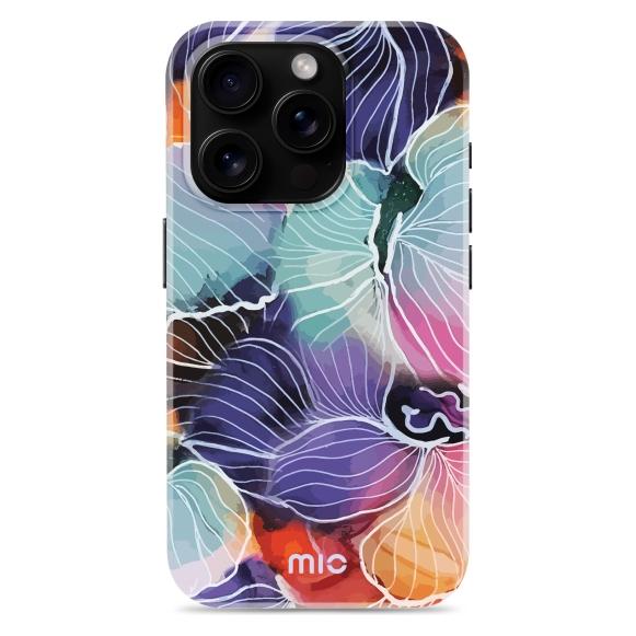 Mio Back panel cover Flowers Magsafe Compatible for iPhone 16 Pro (Apple iPhone 16 Pro) (54044031)