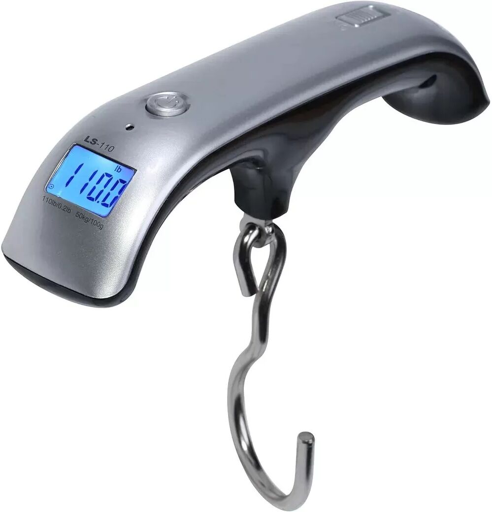 INF Pèse-Bagage Numérique avec Capteur de Haute Précision et Écran LCD Rétroéclairé